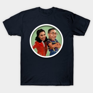 Steve Urkel and Laura Winslow T-Shirt